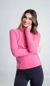 Media Polera De Darlon/Dama Art.1000 - L, UNA CURVA DE 4 PRENDAS