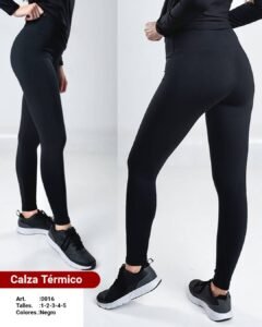 Calza Térmico Art. 0016, UNA CURVA DE 5 PRENDAS